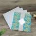 Flocking Invitation Card Greeting Invitation Customized Wedding Invitation Made in China